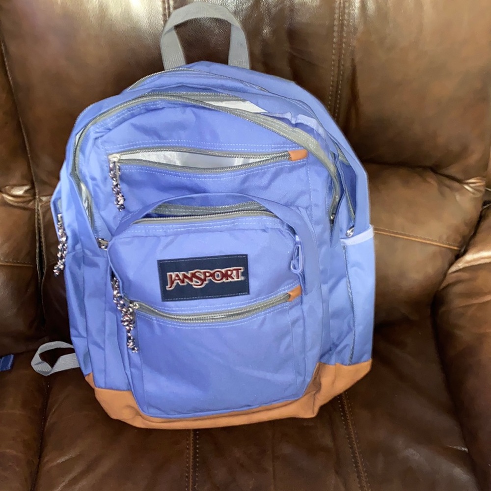 Blue Jansport Backpack